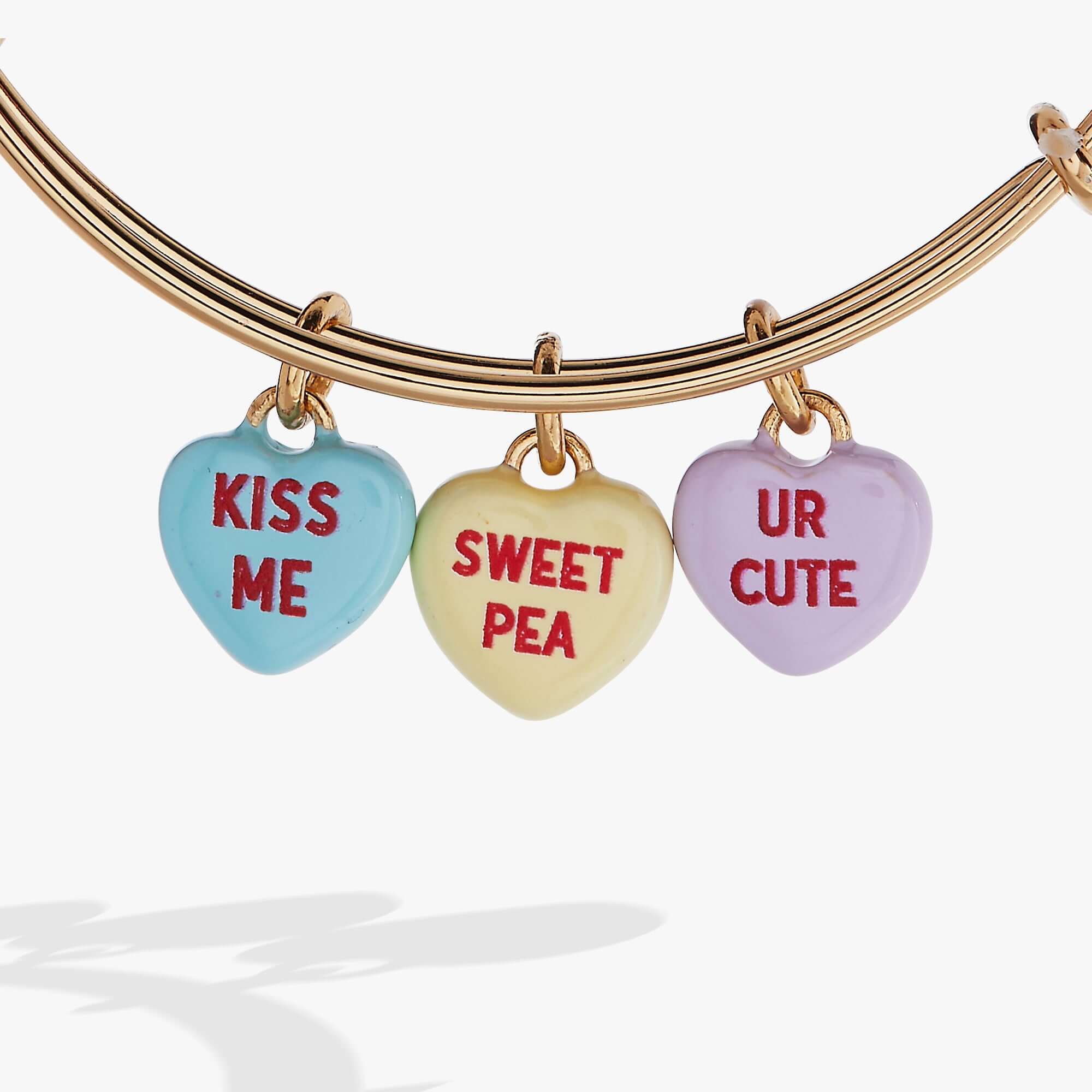 Sweethearts® Multi-Heart Charm Bangle, Bracelets, $ 42.00, A Moment Of Now™