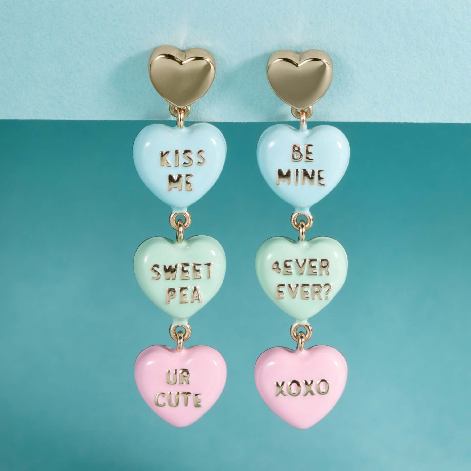Sweethearts® Statement Drop Earrings, Earrings, $ 58.00, A Moment Of Now™