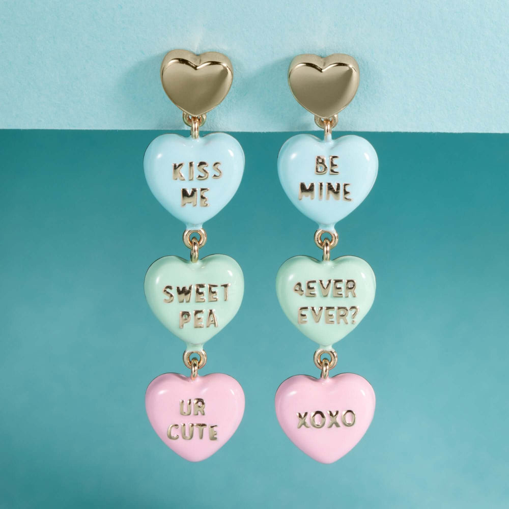 Sweethearts® Statement Drop Earrings, Earrings, $ 58.00, A Moment Of Now™
