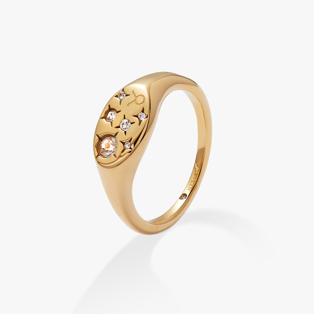 Taurus Zodiac Ring, Rings, $ 34.00, A Moment Of Now™
