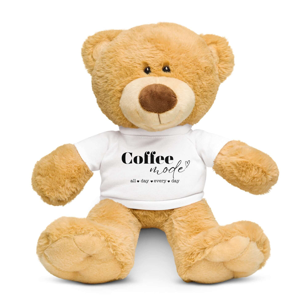 Everyday Coffee Mode Teddy Bear - Perfect Gift for Coffee Lovers, Plush Toy, $ 49.00, A Moment Of Now™