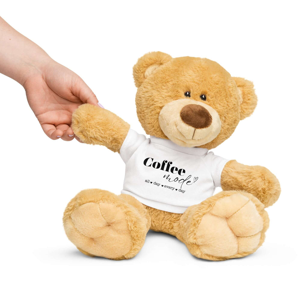 Everyday Coffee Mode Teddy Bear - Perfect Gift for Coffee Lovers, Plush Toy, $ 49.00, A Moment Of Now™