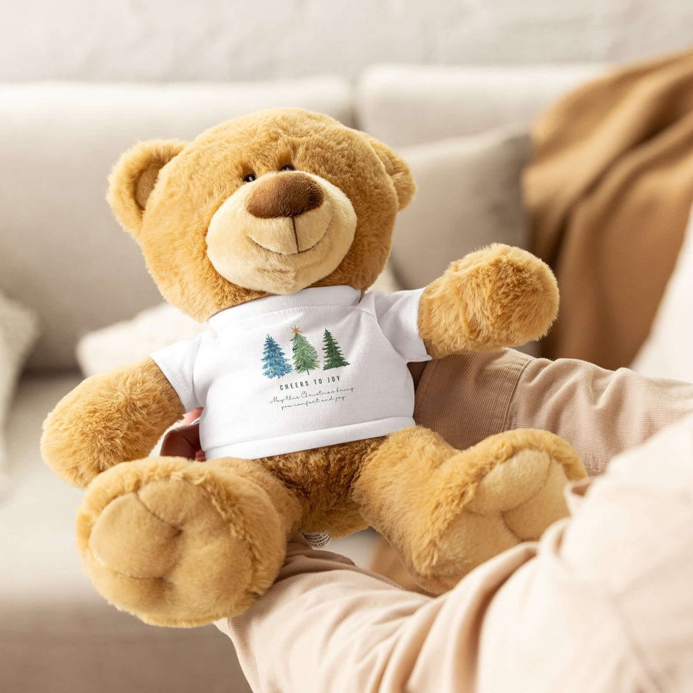 Cheers To Joy Christmas Holiday Greeting Teddy Bear Gift, Plush Toy, $ 49.00, A Moment Of Now™