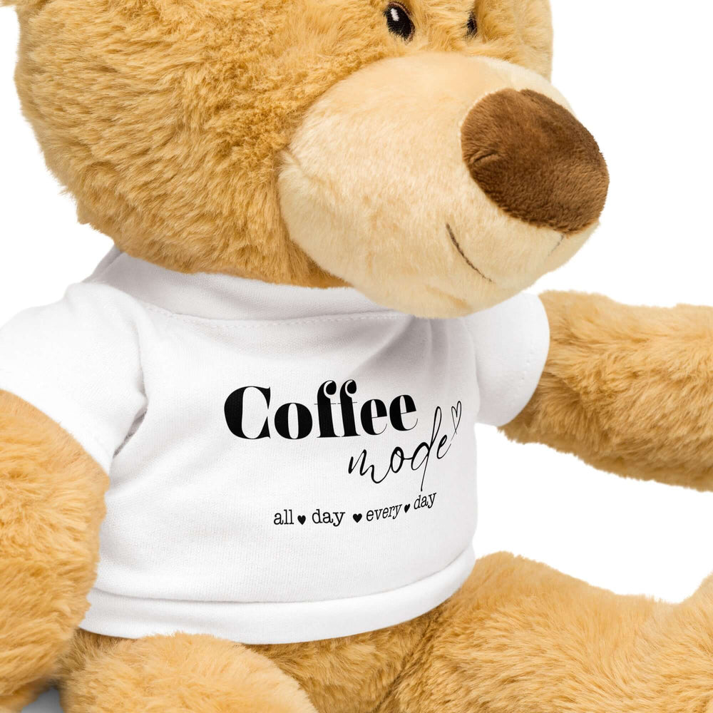 Everyday Coffee Mode Teddy Bear - Perfect Gift for Coffee Lovers, Plush Toy, $ 49.00, A Moment Of Now™