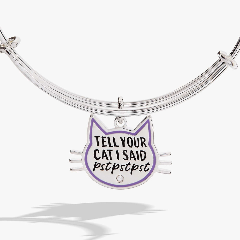 'Tell Your Cat I Said Pst Pst Pst' Bangle, Bracelets, $ 28.00, A Moment Of Now™