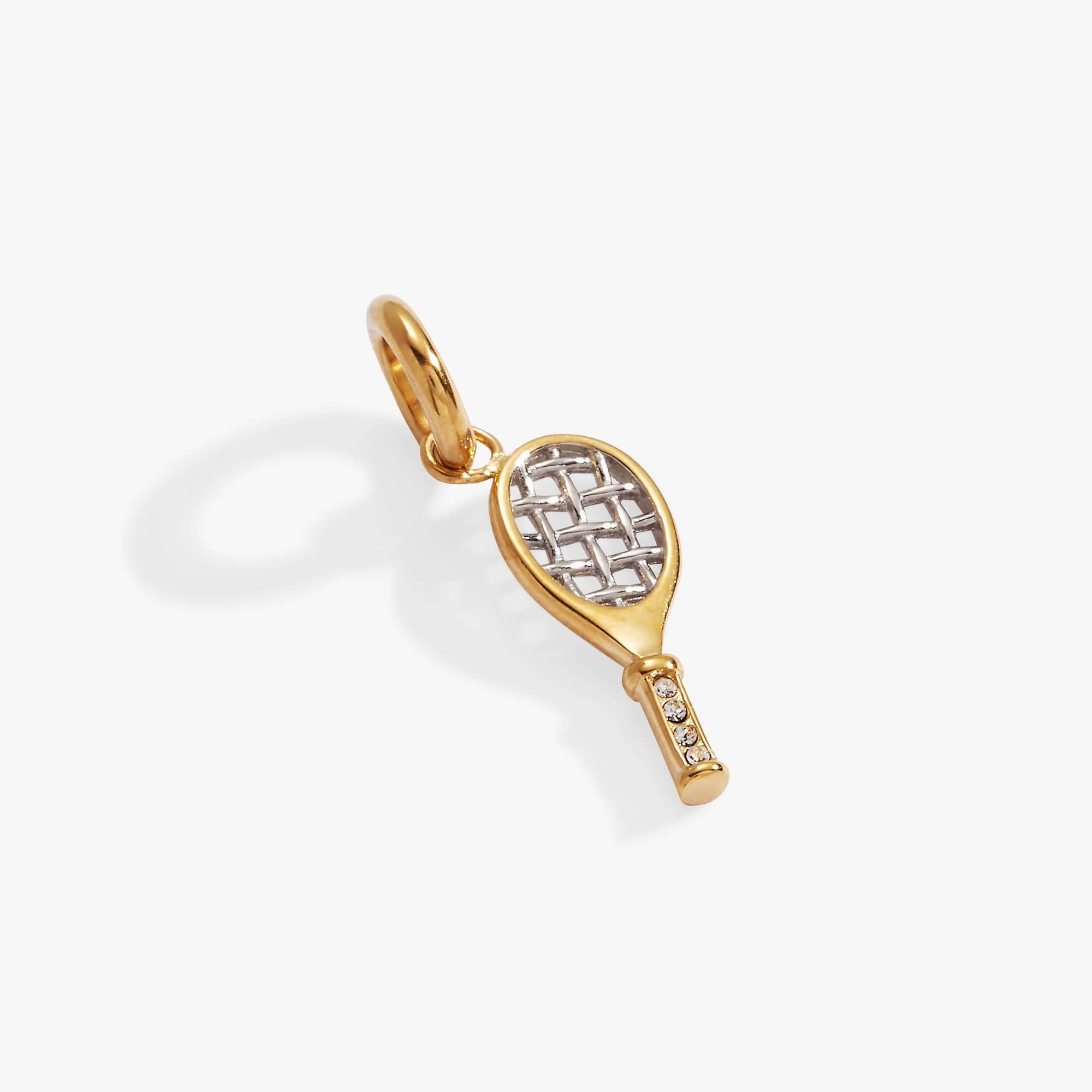 Tennis Racket Interchangeable Charm, Charms & Pendants, $ 18.00, A Moment Of Now™