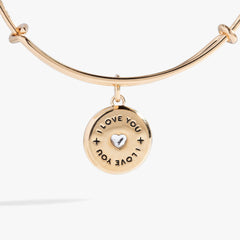 Token of Love Charm Bangle, Bracelets, $ 13.90, A Moment Of Now™