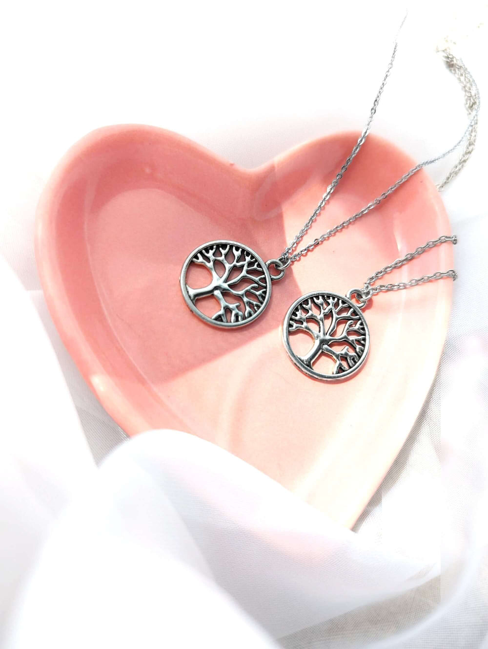 Silver Tree of Life Family Pendant Necklace, Necklaces, $ 14.99, A Moment Of Now™