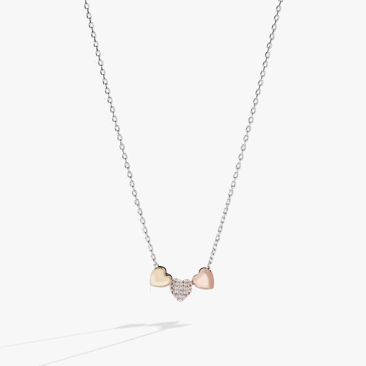 Crystal Heart Slider Necklace, Necklaces, $ 48.00, A Moment Of Now™