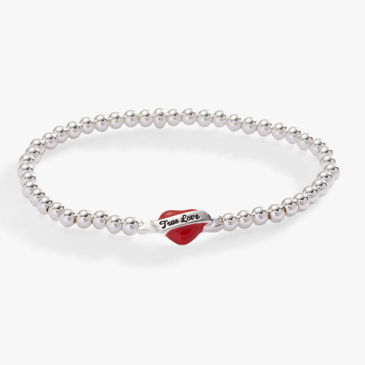 True Love Heart Stretch Bracelet, Bracelets, $ 11.90, A Moment Of Now™