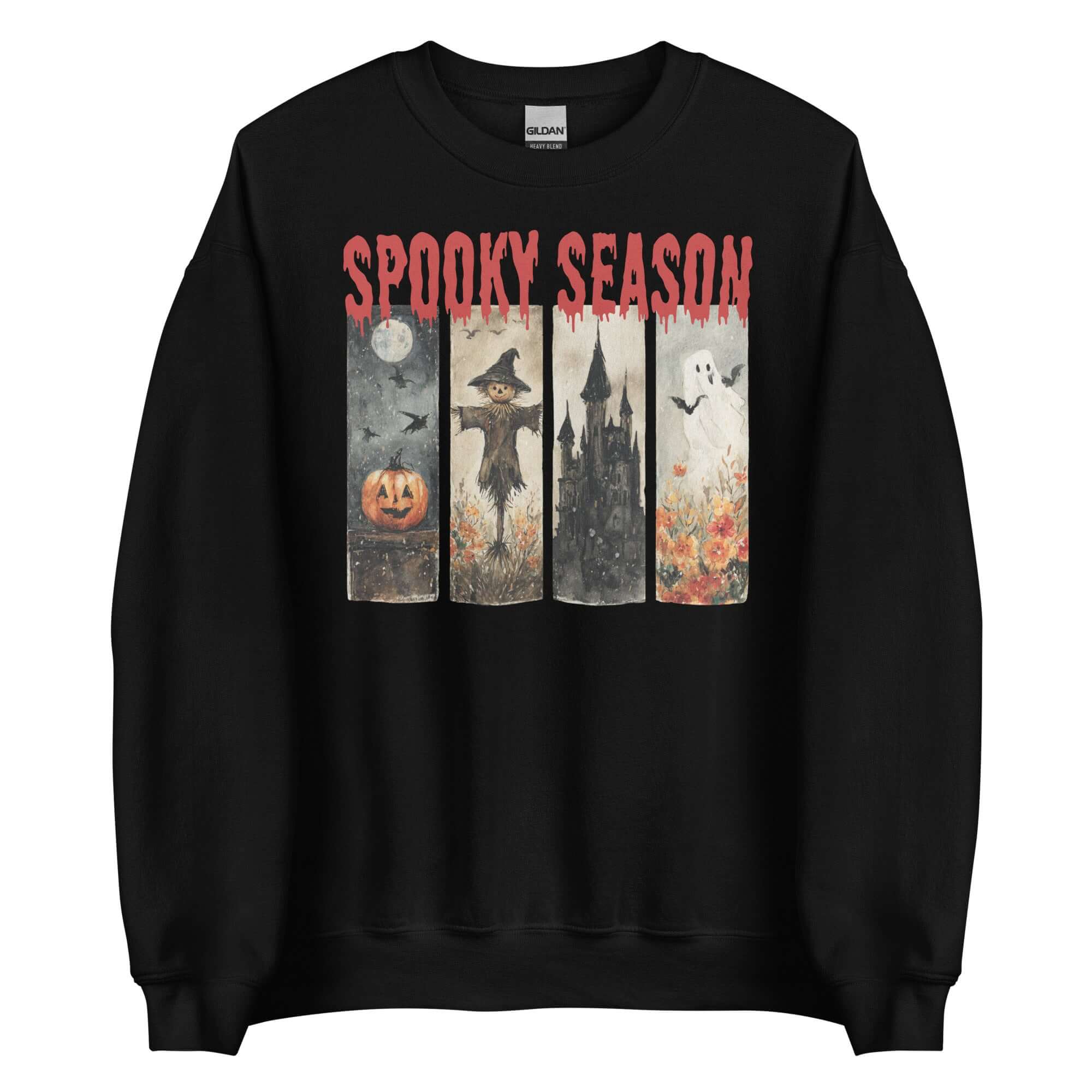 Spooky Season Halloween Graphic Sweatshirt, Sweatshirts, $ 38.00, A Moment Of Now™