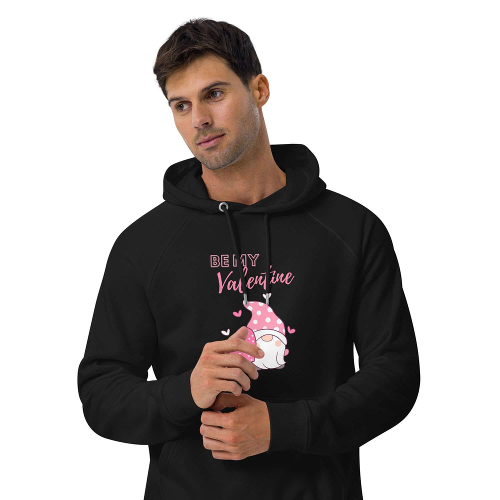 Pink Be My Valentine Gnome Hoodie | Eco-Friendly Comfort, Hoodies, $ 60.50, A Moment Of Now™