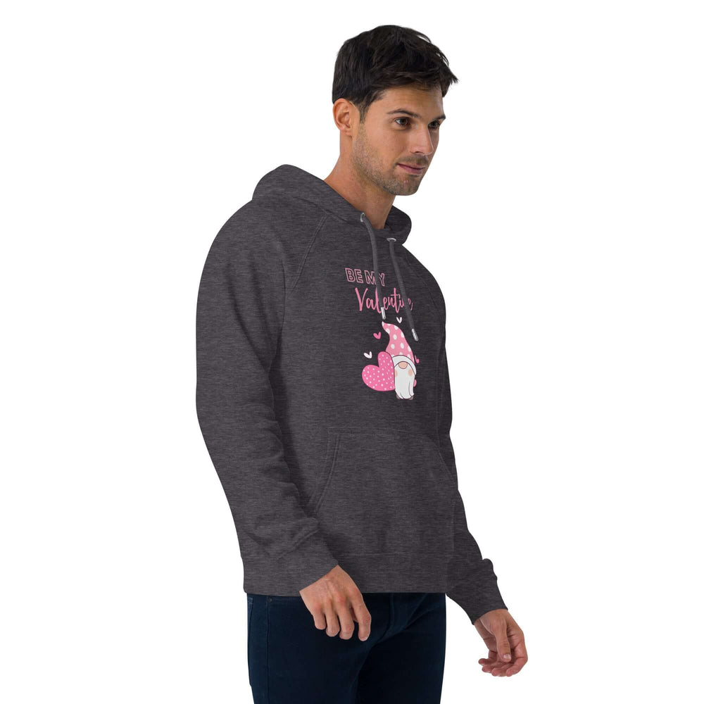 Pink Be My Valentine Gnome Hoodie | Eco-Friendly Comfort, Hoodies, $ 60.50, A Moment Of Now™