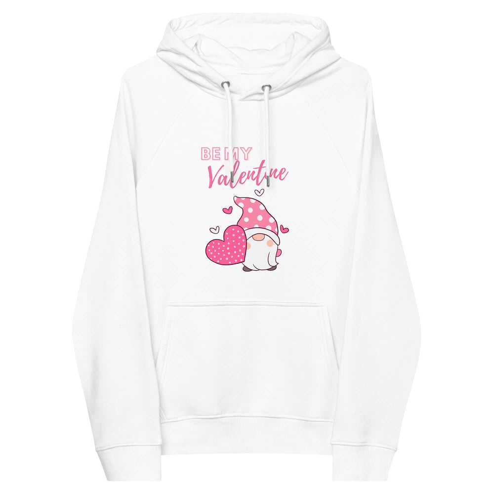 Pink Be My Valentine Gnome Hoodie | Eco-Friendly Comfort, Hoodies, $ 60.50, A Moment Of Now™