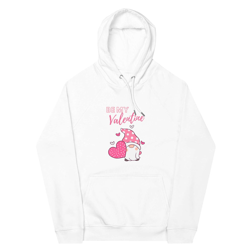 Pink Be My Valentine Gnome Hoodie | Eco-Friendly Comfort, Hoodies, $ 60.50, A Moment Of Now™