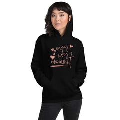 Enjoy Every Moment Inspirational Quote Graphic Hoodie Sweatshirt, A Moment Of Now, $ 48.00