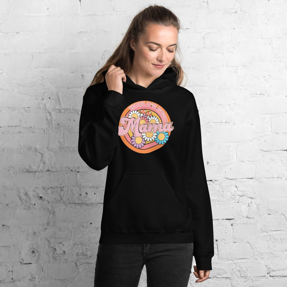 World's Best Mama Hoodie - Cozy & Stylish Gift, Hoodies, $ 49.00, A Moment Of Now™
