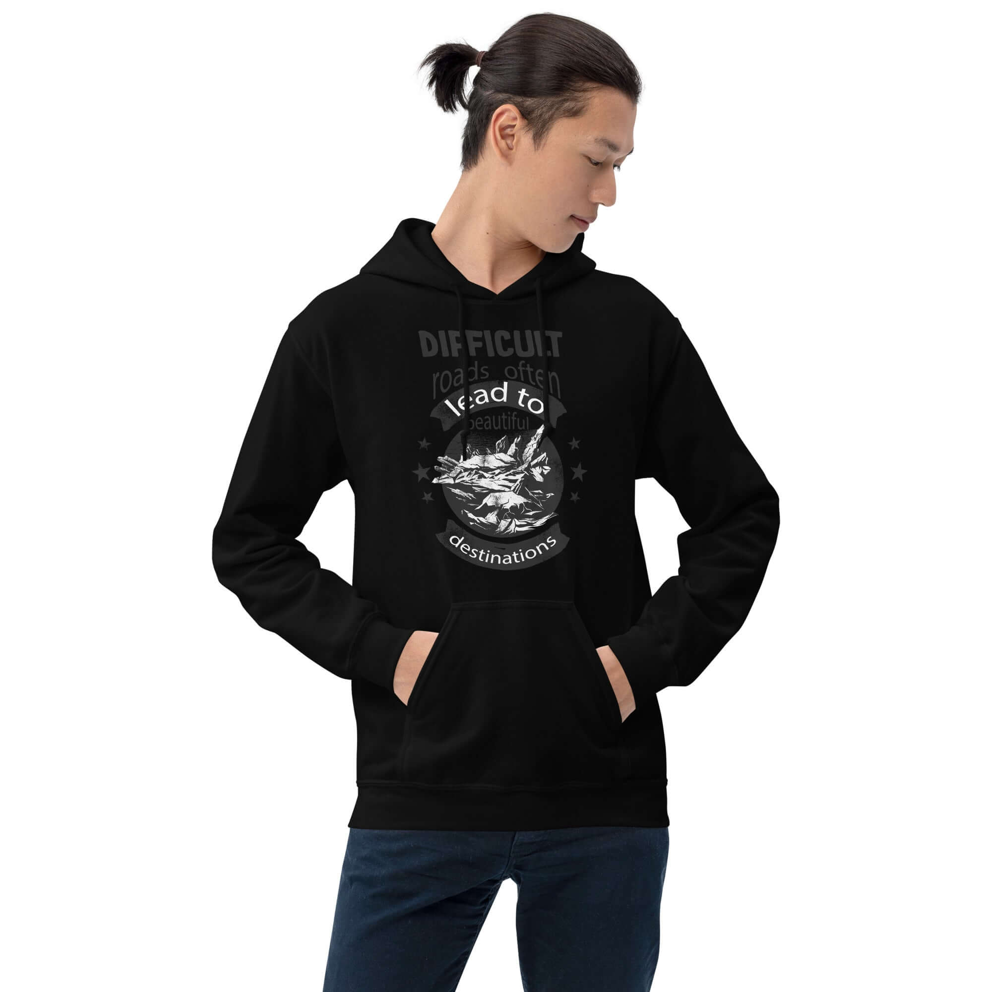 Beautiful Destinations Inspiration Unisex Graphic Hoodie, A Moment Of Now, A Moment Of Now