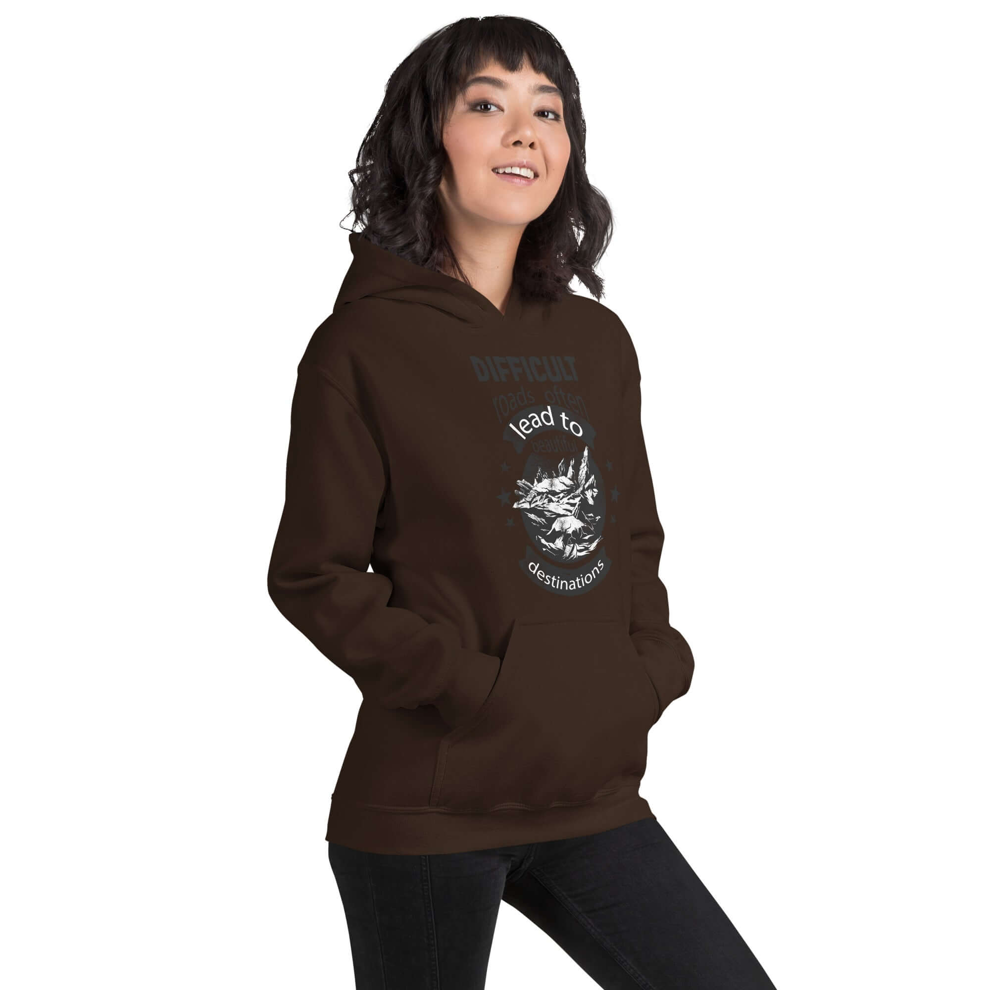 Beautiful Destinations Inspiration Unisex Graphic Hoodie, A Moment Of Now, A Moment Of Now