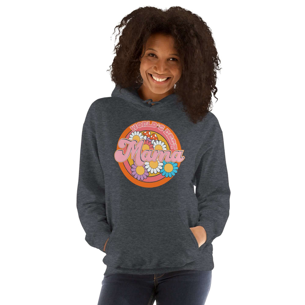 World's Best Mama Hoodie - Cozy & Stylish Gift, Hoodies, $ 49.00, A Moment Of Now™