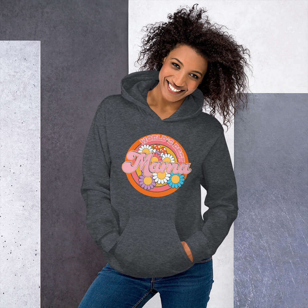 World's Best Mama Hoodie - Cozy & Stylish Gift, Hoodies, $ 49.00, A Moment Of Now™