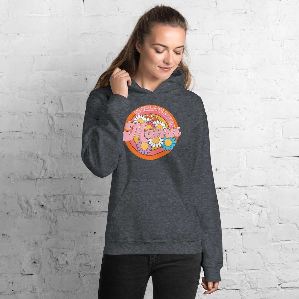 World's Best Mama Hoodie - Cozy & Stylish Gift, Hoodies, $ 49.00, A Moment Of Now™