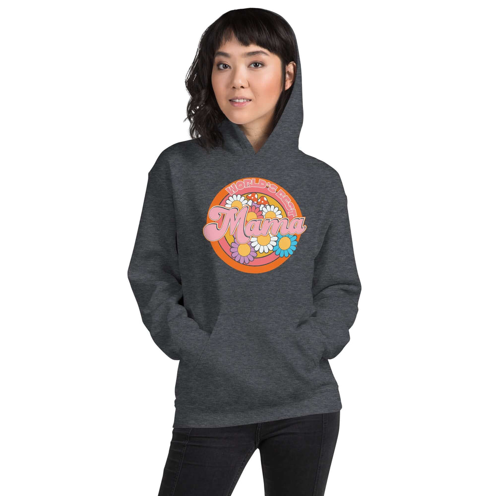 World's Best Mama Hoodie - Cozy & Stylish Gift, Hoodies, $ 49.00, A Moment Of Now™