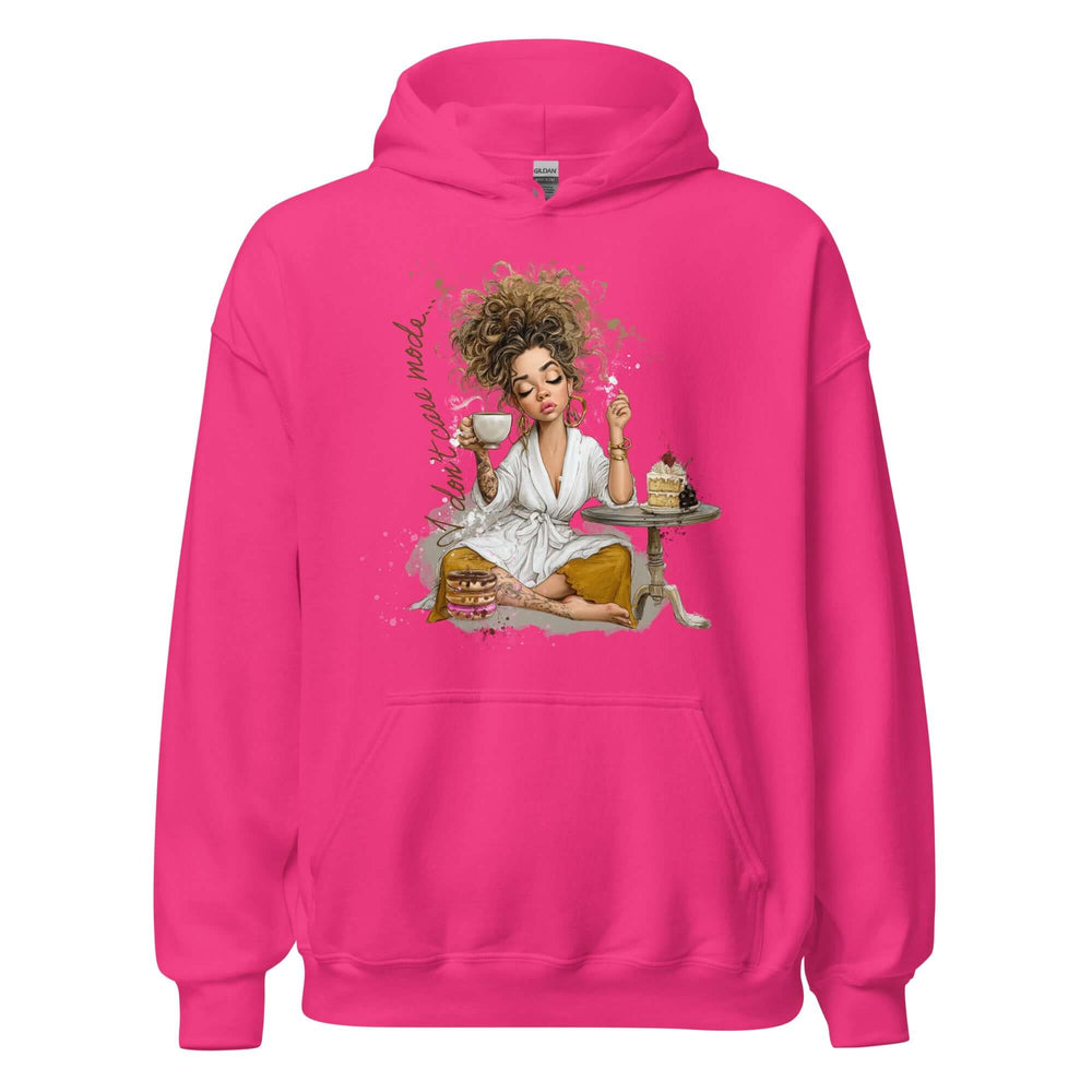 I Don't Care Mode Illustration Graphic Hoodie | Shop Now, Hoodies, $ 47.00, A Moment Of Now™