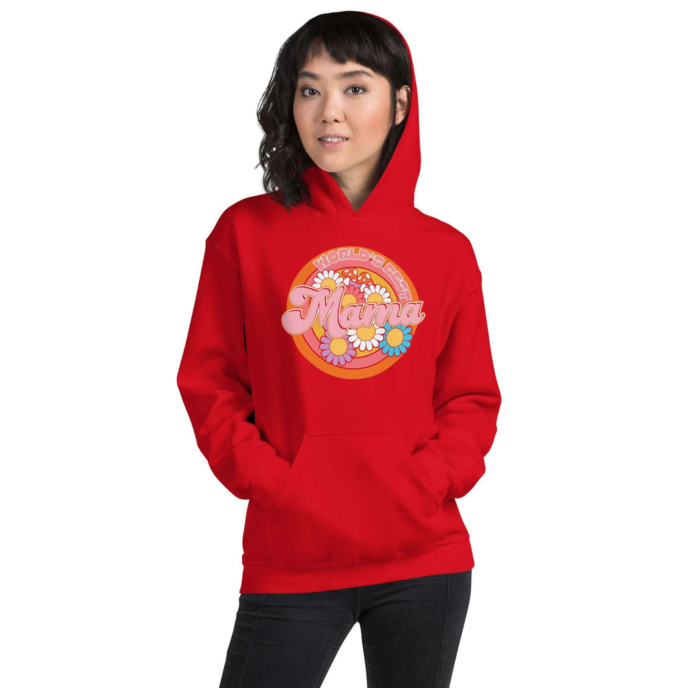 World's Best Mama Hoodie - Cozy & Stylish Gift, Hoodies, $ 49.00, A Moment Of Now™
