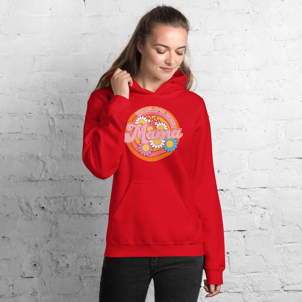 World's Best Mama Hoodie - Cozy & Stylish Gift, Hoodies, $ 49.00, A Moment Of Now™