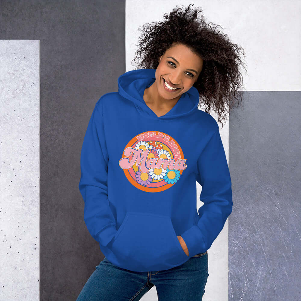 World's Best Mama Hoodie - Cozy & Stylish Gift, Hoodies, $ 49.00, A Moment Of Now™