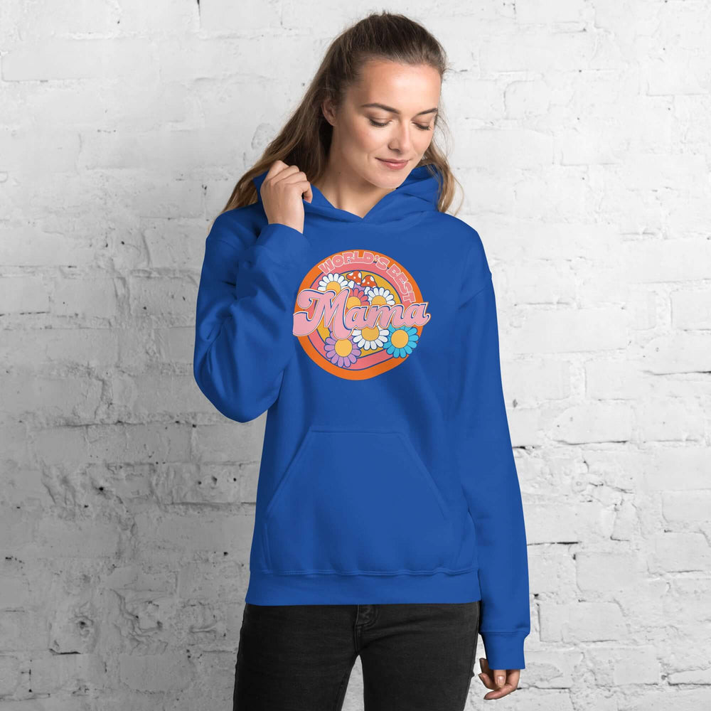 World's Best Mama Hoodie - Cozy & Stylish Gift, Hoodies, $ 49.00, A Moment Of Now™