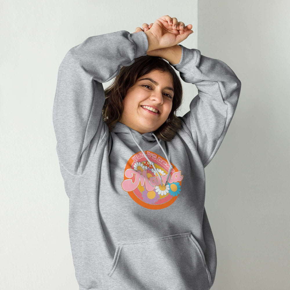 World's Best Mama Hoodie - Cozy & Stylish Gift, Hoodies, $ 49.00, A Moment Of Now™