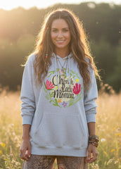 Cherish Each Moment Spring Flowers Hoodie | A Moment Of Now™, Hoodie, $ 41.50, A Moment Of Now™