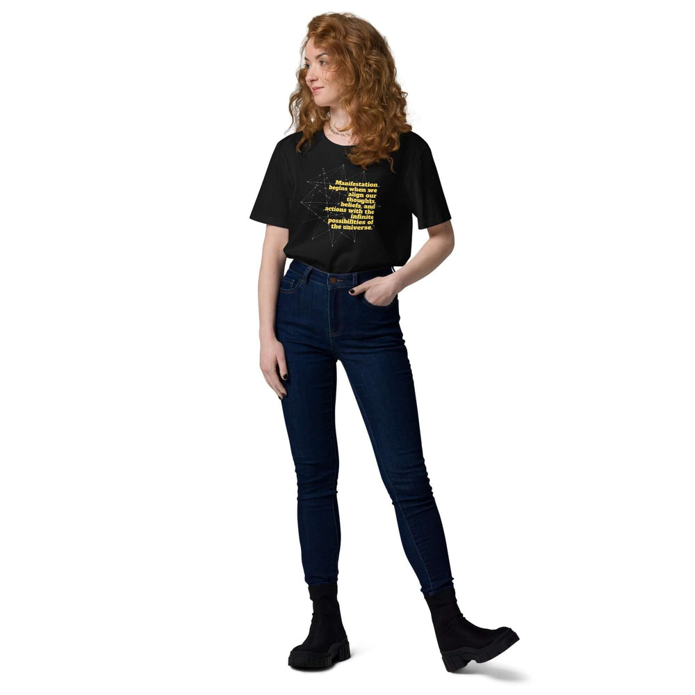 Manifestation Inspiration Quote T-shirt | Organic Cotton, , $ 43.50, A Moment Of Now™