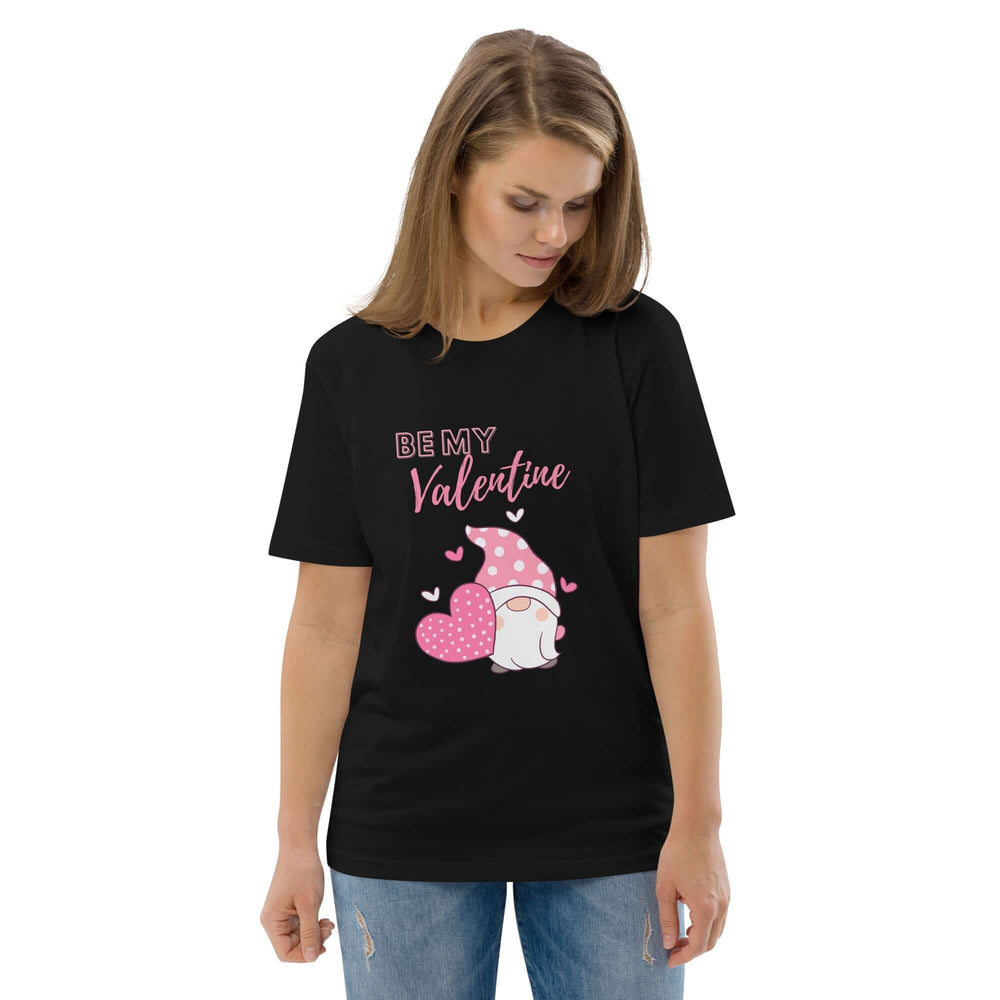 Pink Be My Valentine Gnome Unisex T-shirt, T-shirts, $ 32.50, A Moment Of Now™