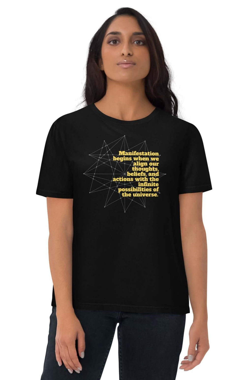 Manifestation Inspiration Quote T-shirt | Organic Cotton, , $ 43.50, A Moment Of Now™
