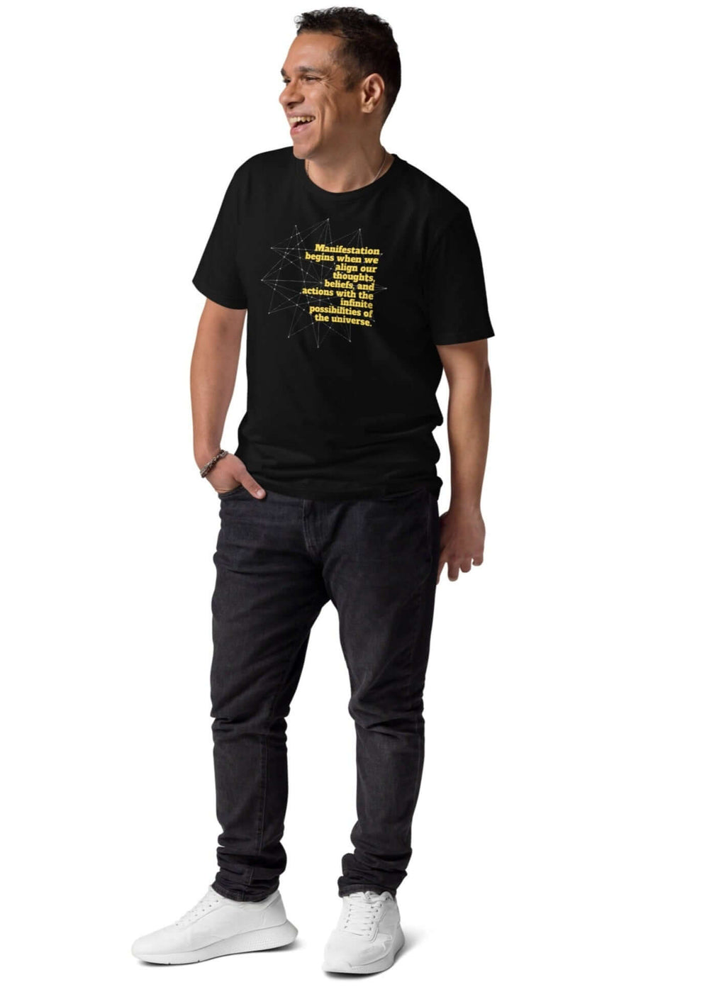 Manifestation Inspiration Quote T-shirt | Organic Cotton, , $ 43.50, A Moment Of Now™