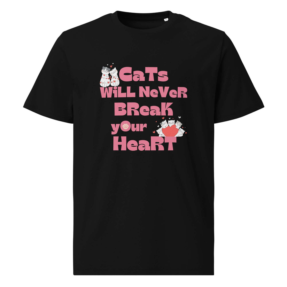 Cats Will Never Break Your Heart Organic Cotton T-shirt, T-shirts, $ 32.50, A Moment Of Now™