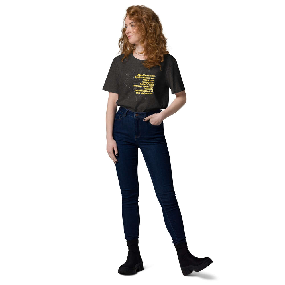 Manifestation Inspiration Quote T-shirt | Organic Cotton, , $ 43.50, A Moment Of Now™