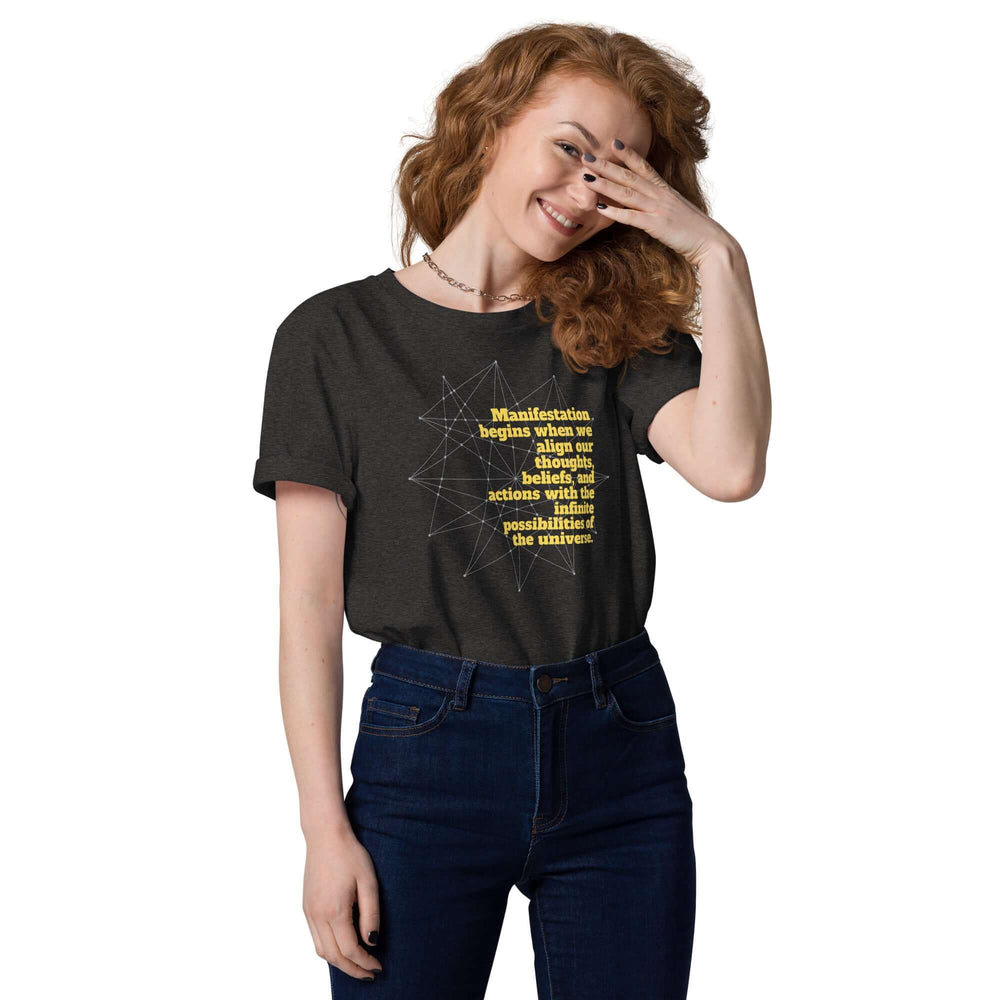 Manifestation Inspiration Quote T-shirt | Organic Cotton, , $ 43.50, A Moment Of Now™