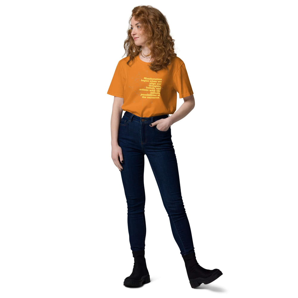 Manifestation Inspiration Quote T-shirt | Organic Cotton, , $ 43.50, A Moment Of Now™