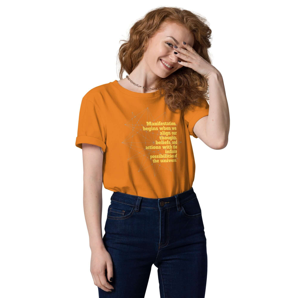 Manifestation Inspiration Quote T-shirt | Organic Cotton, , $ 43.50, A Moment Of Now™
