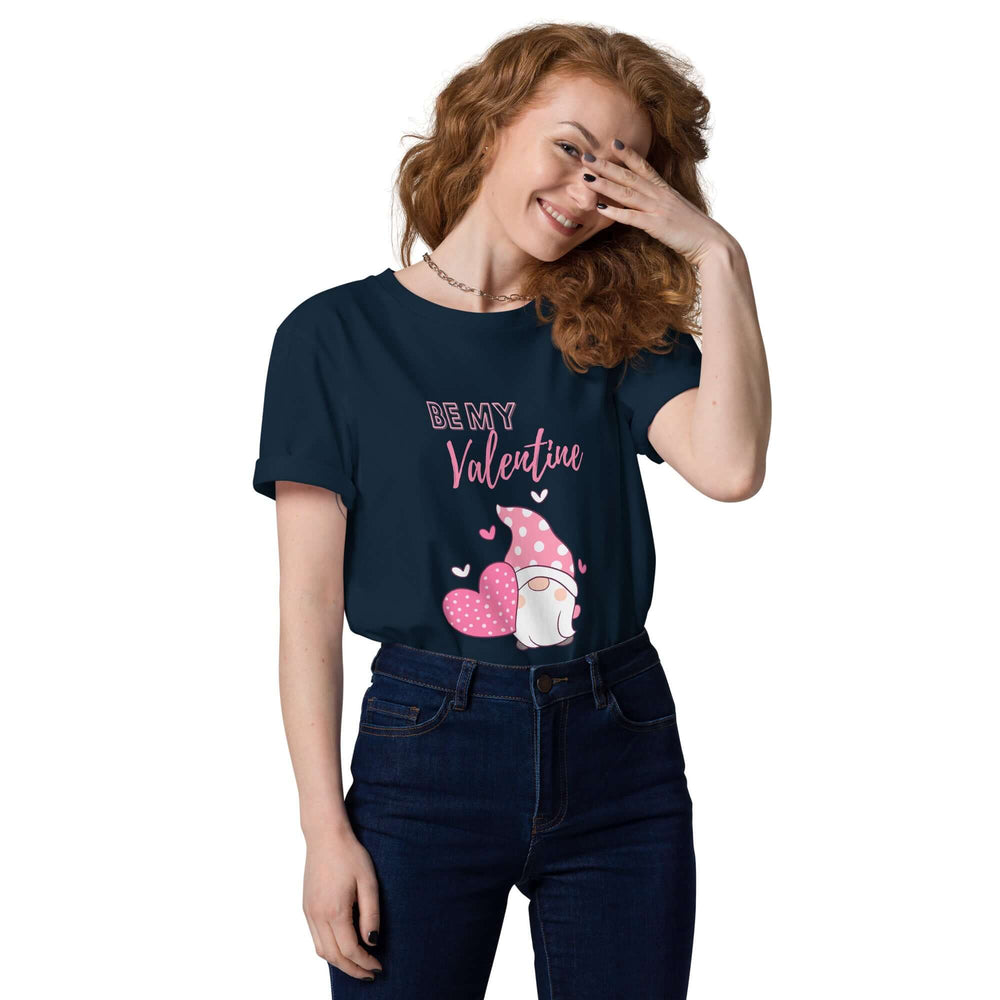 Pink Be My Valentine Gnome Unisex T-shirt, T-shirts, $ 32.50, A Moment Of Now™