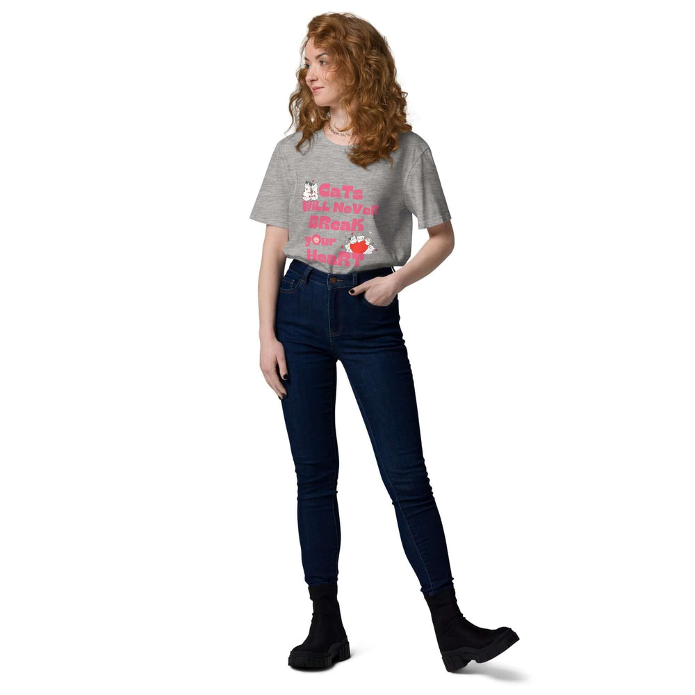 Cats Will Never Break Your Heart Organic Cotton T-shirt, T-shirts, $ 32.50, A Moment Of Now™