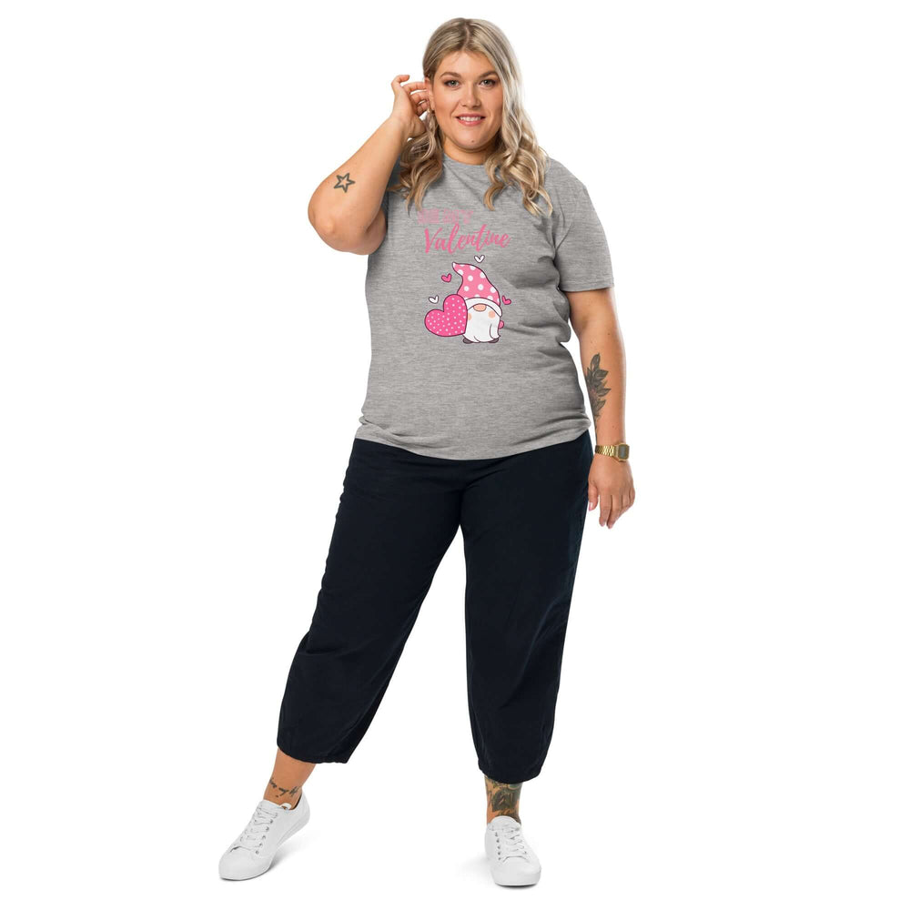Pink Be My Valentine Gnome Unisex T-shirt, T-shirts, $ 32.50, A Moment Of Now™