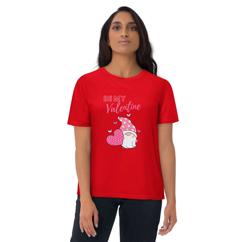 Pink Be My Valentine Gnome Unisex T-shirt, T-shirts, $ 32.50, A Moment Of Now™