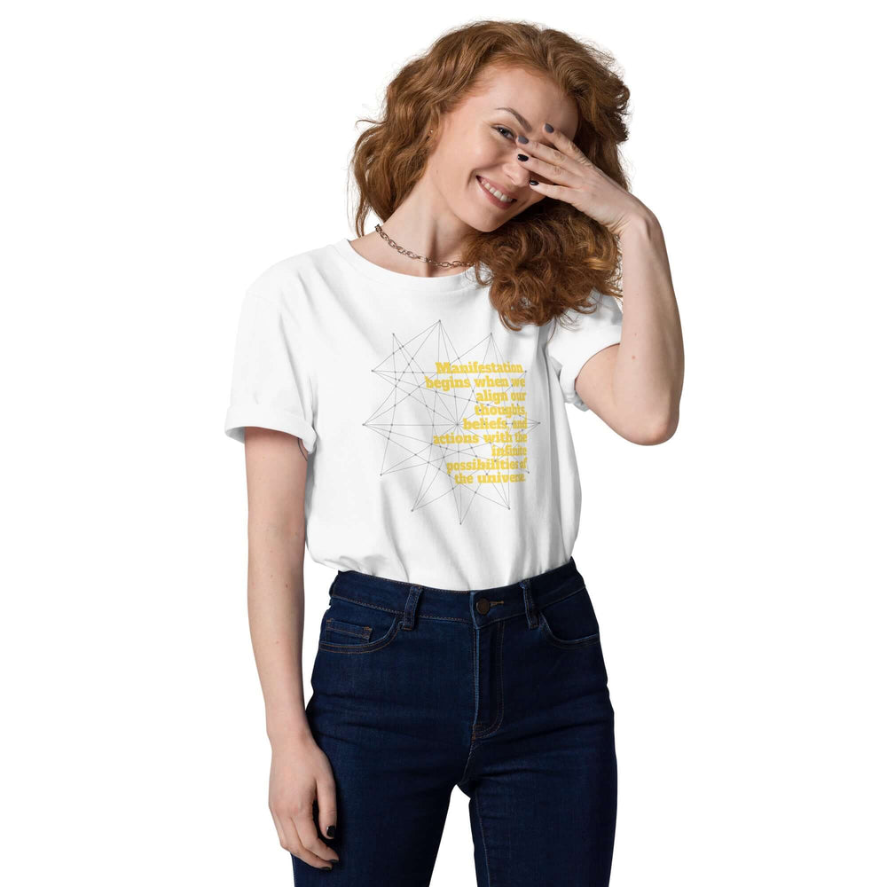 Manifestation Inspiration Quote T-shirt | Organic Cotton, , $ 43.50, A Moment Of Now™