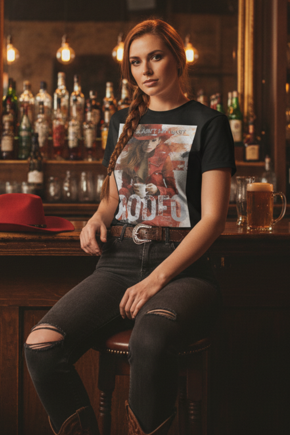 This Ain’t My Last Rodeo – Organic Cotton Cowgirl Tee