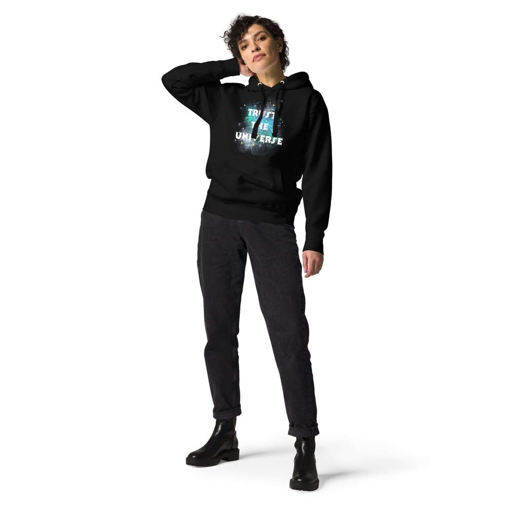 Trust The Universe Synchronicity Inspirational Quote Hoodie, Hoodies, $ 75.00, A Moment Of Now™